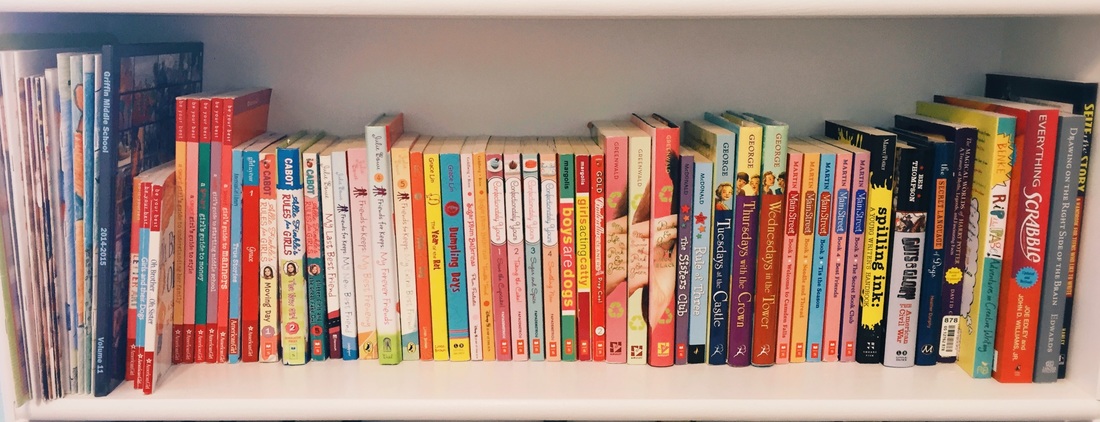 girly bookshelf
